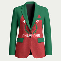 Custom Morocco Atlas Lions Blazer African Football Champions 2025