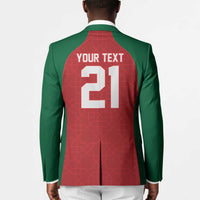 Custom Morocco Atlas Lions Blazer African Football Champions 2025