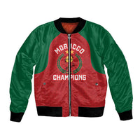 Custom Morocco Atlas Lions Bomber Jacket African Football Champions 2025