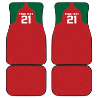 Custom Morocco Atlas Lions Car Mats African Football Champions 2025