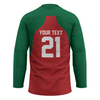 Custom Morocco Atlas Lions Hockey Jersey African Football Champions 2025