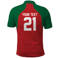 Custom Morocco Atlas Lions Polo Shirt African Football Champions 2025
