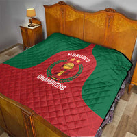 Morocco Atlas Lions Quilt African Football Champions 2025