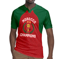 Custom Morocco Atlas Lions Rugby Jersey African Football Champions 2025