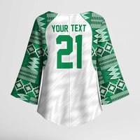 Custom Nigeria Super Eagles Kimono Sleeve Blouse African Football Champions 2025