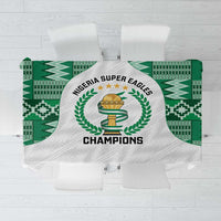 Nigeria Super Eagles Tablecloth African Football Champions 2025