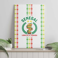 Senegal Lions of Teranga Canvas Wall Art African Football Champions 2025
