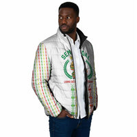 Custom Senegal Lions of Teranga Padded Jacket African Football Champions 2025