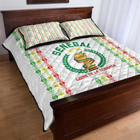 Senegal Lions of Teranga Quilt Bed Set African Football Champions 2025