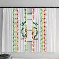 Senegal Lions of Teranga Window Curtain African Football Champions 2025