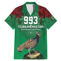 Turkmenistan 993 Custom Family Matching Mermaid Dress and Hawaiian Shirt Turkmenistan Bitaraplygyn watanydyr