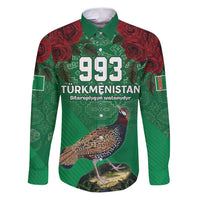 Turkmenistan 993 Custom Family Matching Puletasi and Hawaiian Shirt Turkmenistan Bitaraplygyn watanydyr