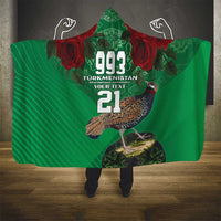 Turkmenistan 993 Custom Hooded Blanket Turkmenistan Bitaraplygyn watanydyr