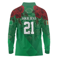 Turkmenistan 993 Custom Long Sleeve Polo Shirt Turkmenistan Bitaraplygyn watanydyr