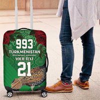 Turkmenistan 993 Custom Luggage Cover Turkmenistan Bitaraplygyn watanydyr