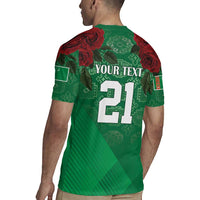Turkmenistan 993 Custom Rugby Jersey Turkmenistan Bitaraplygyn watanydyr