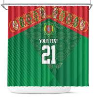 Turkmenistan Football Custom Shower Curtain We Are The Champions