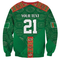 Turkmenistan Football Custom Sweatshirt We Are The Champions