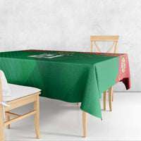 Turkmenistan Football Custom Tablecloth We Are The Champions
