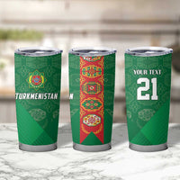 Turkmenistan Football Custom Tumbler Cup We Are The Champions