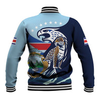 Costa Rica Jaguar Guaria Morada Baseball Jacket