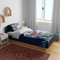 Costa Rica Jaguar Guaria Morada Bedding Set