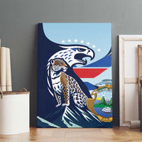 Costa Rica Jaguar Guaria Morada Canvas Wall Art