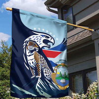 Costa Rica Jaguar Guaria Morada Garden Flag