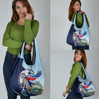 Costa Rica Jaguar Guaria Morada Grocery Bag