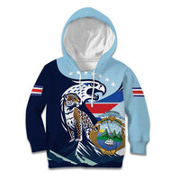 Costa Rica Jaguar Guaria Morada Kid Hoodie