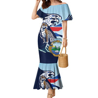 Costa Rica Jaguar Guaria Morada Mermaid Dress