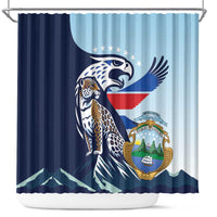 Costa Rica Jaguar Guaria Morada Shower Curtain