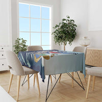 Costa Rica Jaguar Guaria Morada Tablecloth