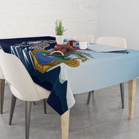 Costa Rica Jaguar Guaria Morada Tablecloth