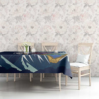 Costa Rica Jaguar Guaria Morada Tablecloth