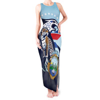 Costa Rica Jaguar Guaria Morada Tank Maxi Dress