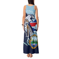 Costa Rica Jaguar Guaria Morada Tank Maxi Dress