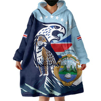 Costa Rica Jaguar Guaria Morada Wearable Blanket Hoodie