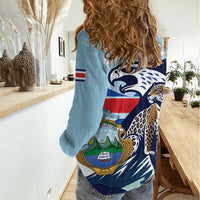 Costa Rica Jaguar Guaria Morada Women Casual Shirt