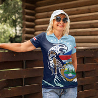 Costa Rica Jaguar Guaria Morada Women Polo Shirt