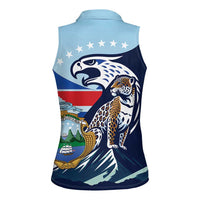 Costa Rica Jaguar Guaria Morada Women Sleeveless Polo Shirt