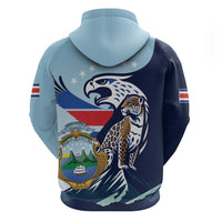 Costa Rica Jaguar Guaria Morada Zip Hoodie