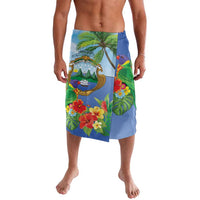 Costa Rica Parrot Tropical Flowers Lavalava