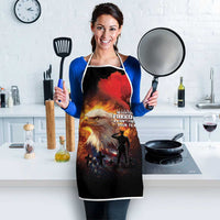 US Memorial Day Personalized Apron May We Never Forget Freedom Isnt Free