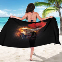 US Memorial Day Personalized Sarong May We Never Forget Freedom Isnt Free