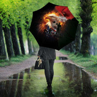 US Memorial Day Personalized Umbrella May We Never Forget Freedom Isnt Free