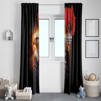 US Memorial Day Personalized Window Curtain May We Never Forget Freedom Isnt Free