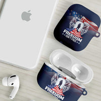 Never Forget Freedom American Memorial Day AirPods Case