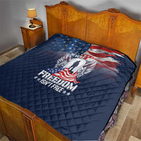 Never Forget Freedom American Memorial Day Quilt