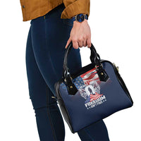 Never Forget Freedom American Memorial Day Shoulder Handbag